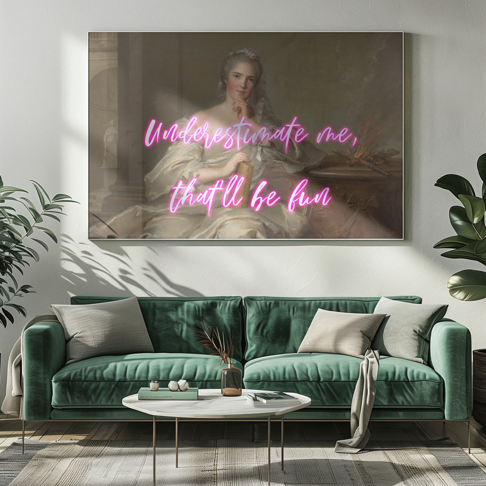 Onderschat de verhouding 3 | Canvas