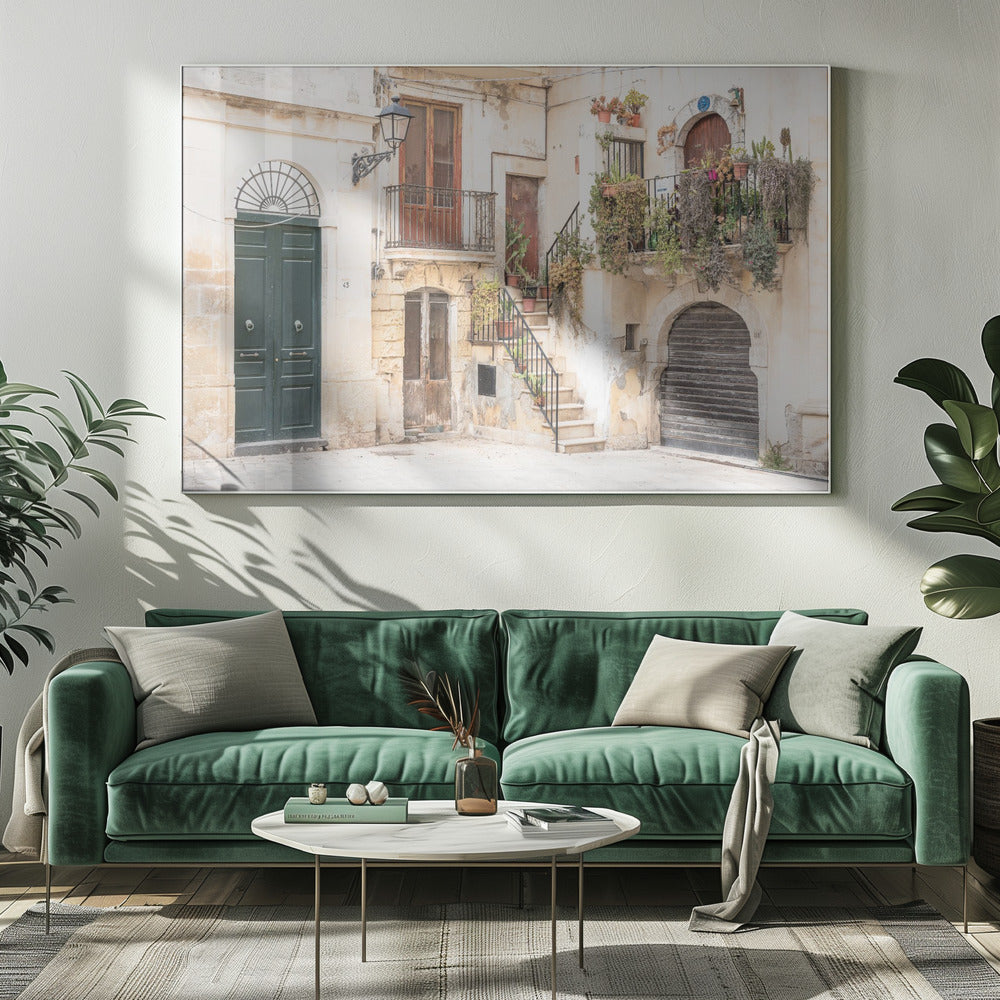 Straten in Syracuse #2, Italië | Canvas