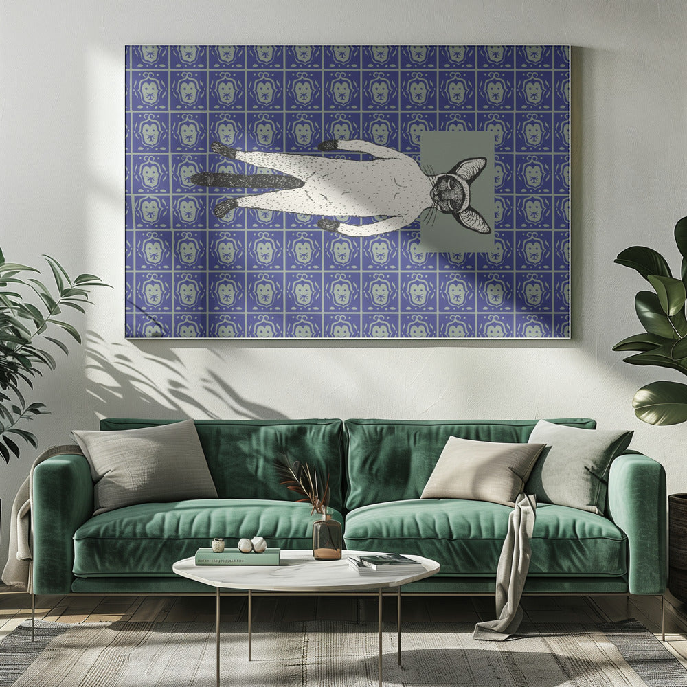 Siamese kat | Canvas