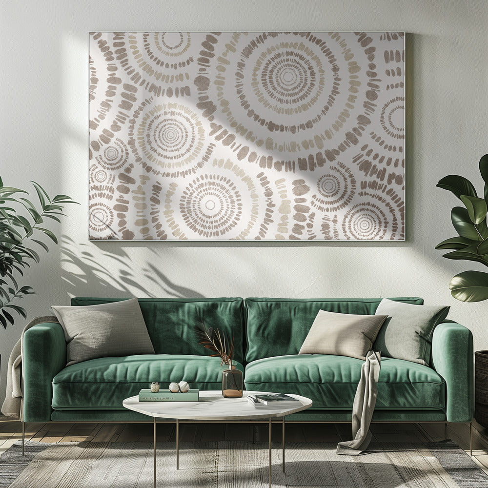 Cirkels van Harmonie | Canvas
