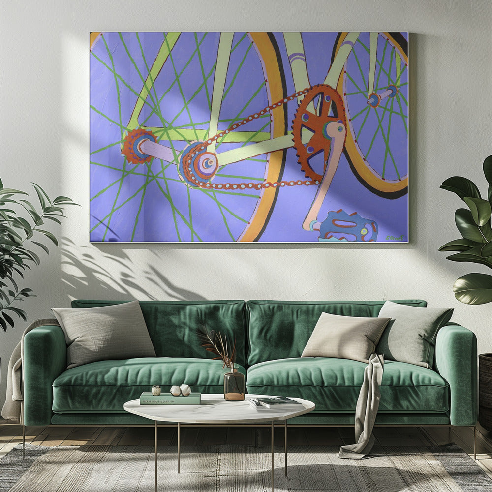 Groene Spaken | Canvas