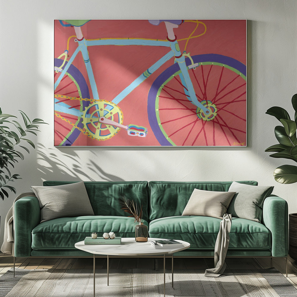 Laten we gaan fietsen | Canvas