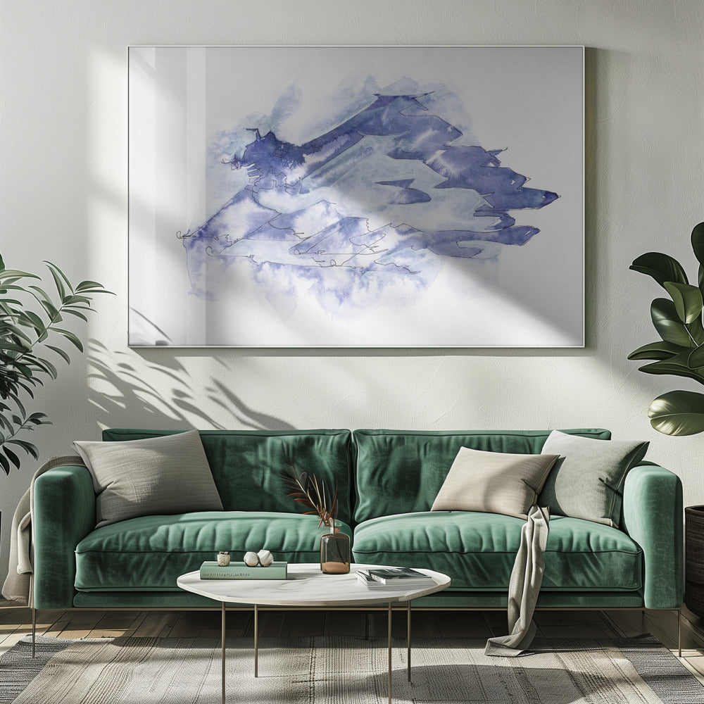 Kampfjet-onderzoek (indigo 4) | Canvas