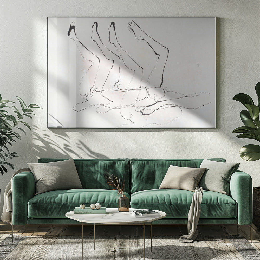 Beenstudie (zonder titel) | Canvas
