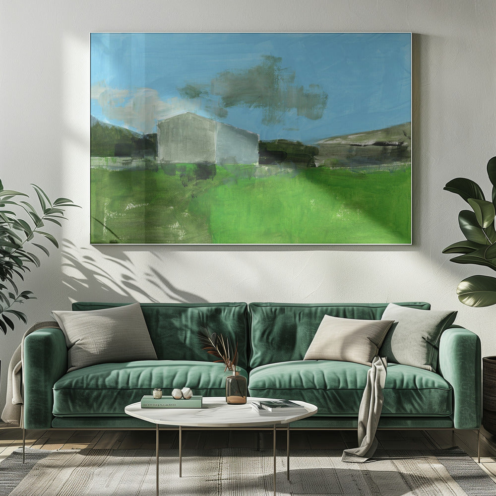 Barren Farm Barn Print nr. 1 | Canvas