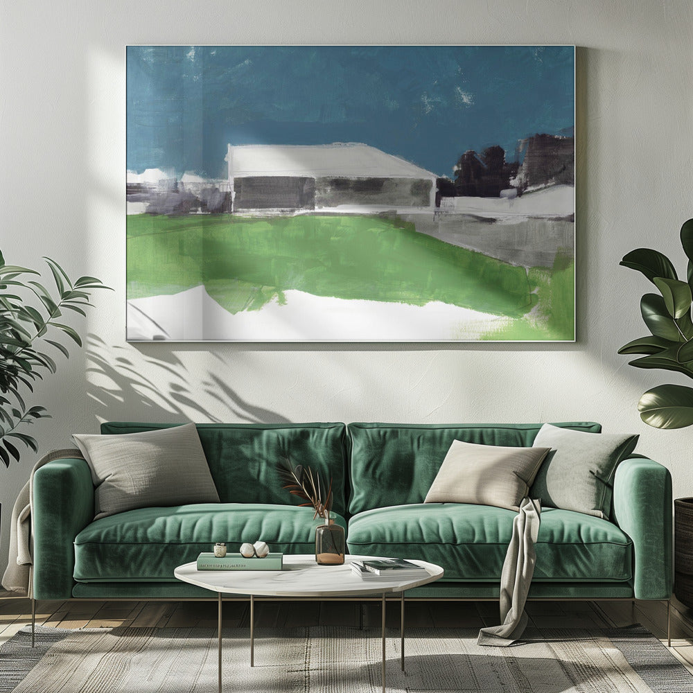 Barren Farm Barn Print nr. 3 | Canvas