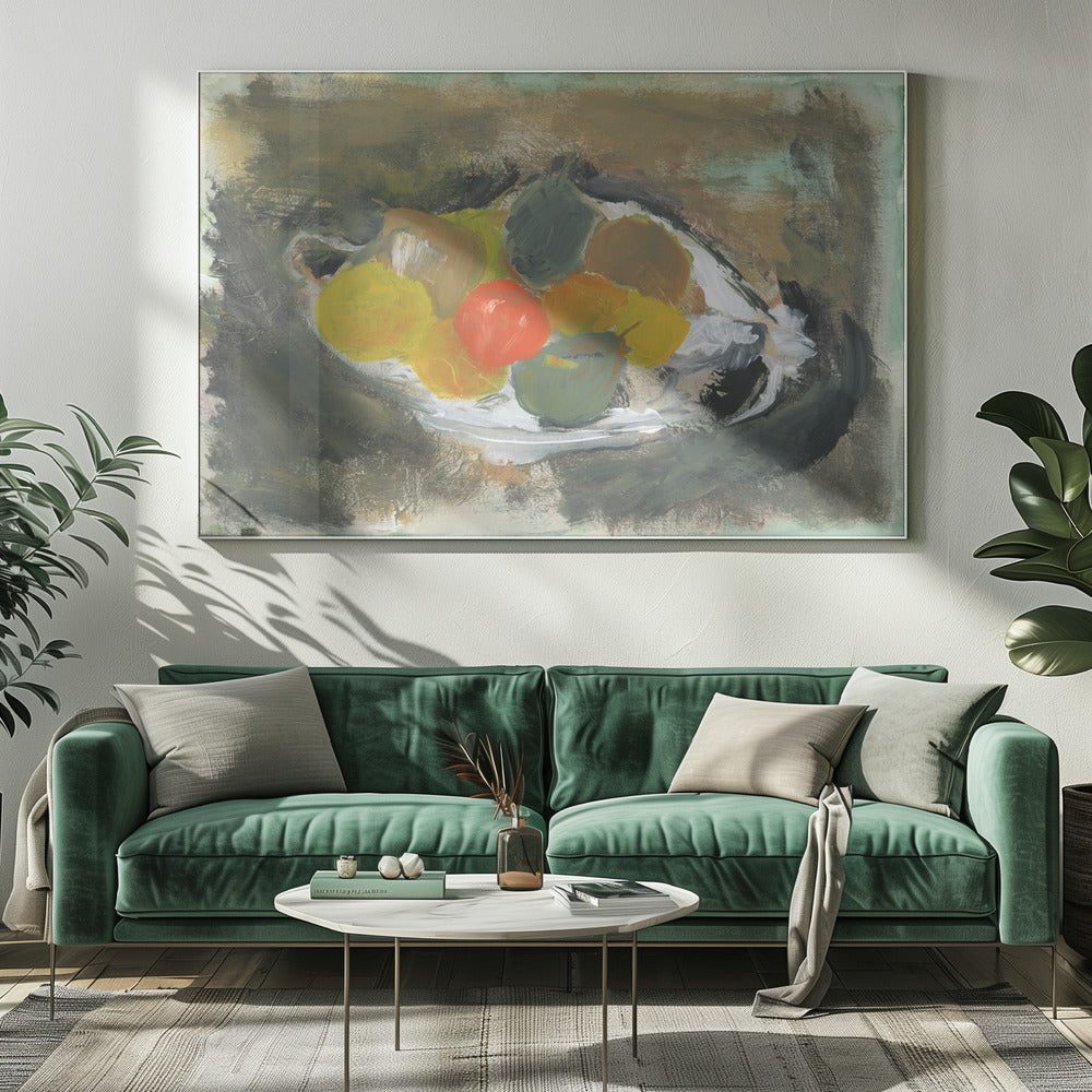 Agrumi su un piatto nr. 1 | Canvas