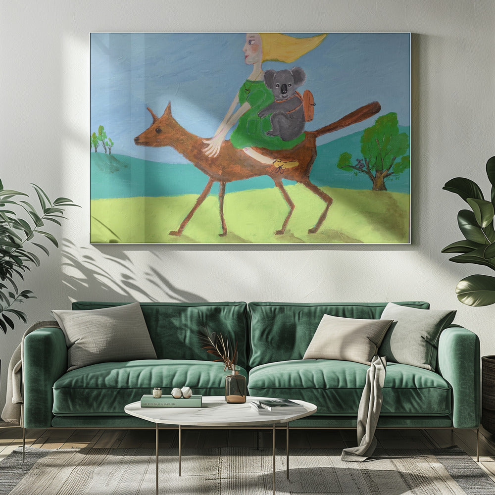 Op avontuur. | Canvas