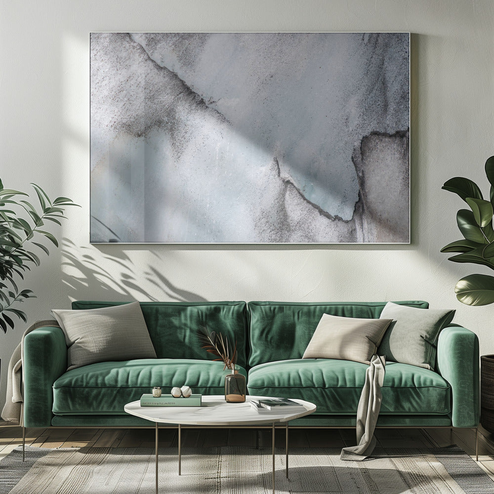 Abstracte vormen van landschap #3 | Canvas