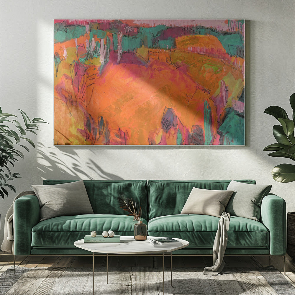 Wind at Her Back | Canvas