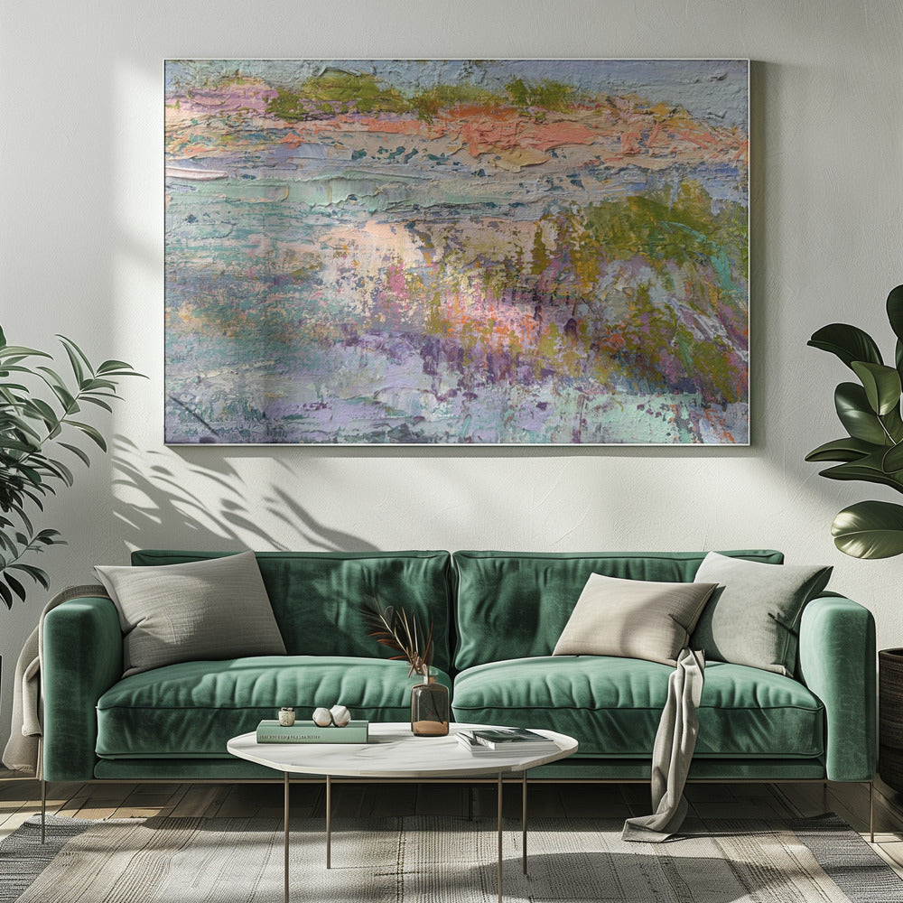 Echo's van een kustdroom | Canvas