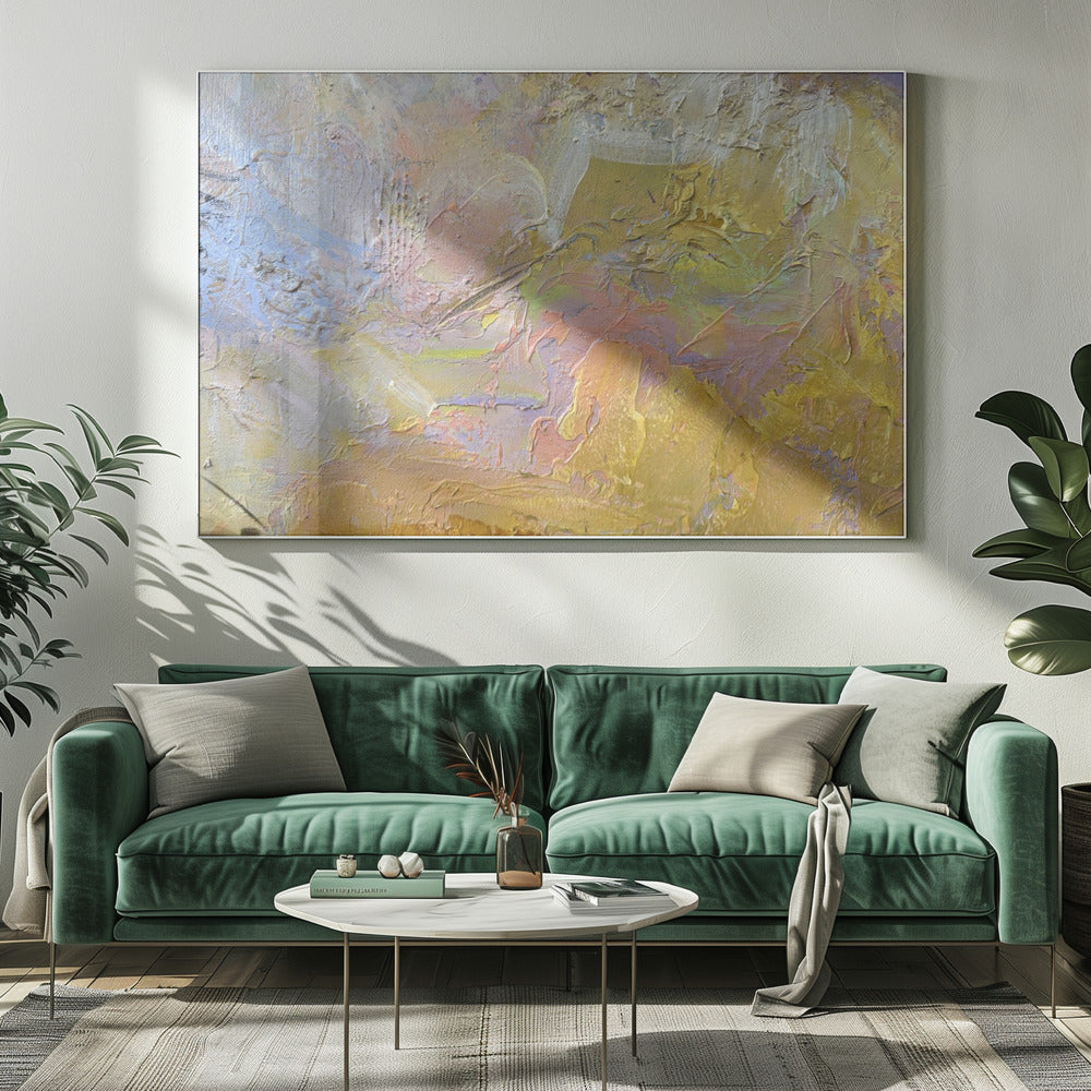 Gouden Huescape | Canvas
