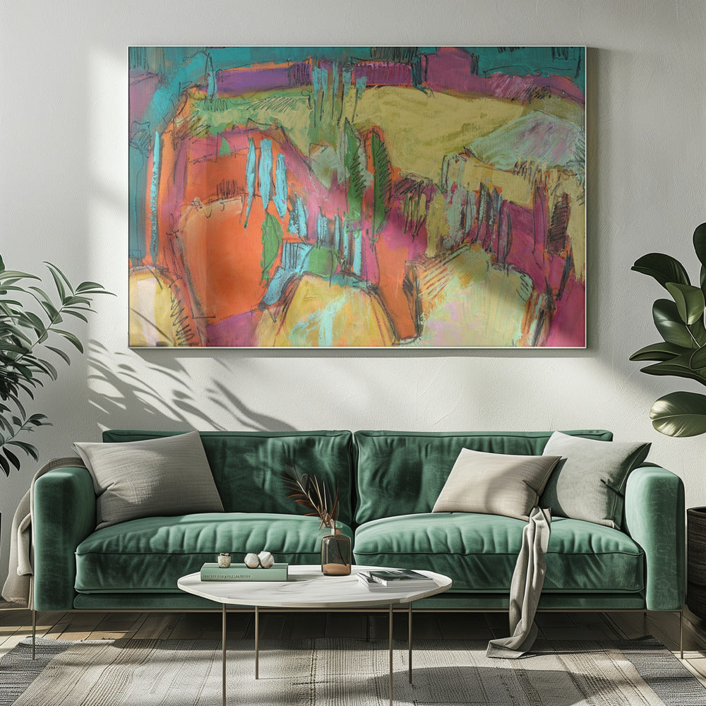 Droomplek in de zon | Canvas