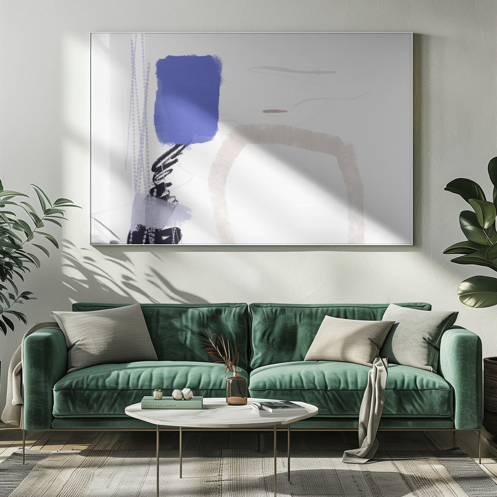 Abstracte symfonie | Canvas