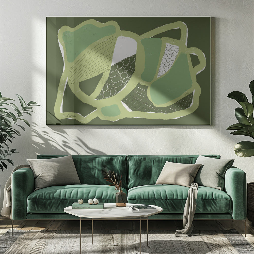 Groen ABSTRACT | Canvas
