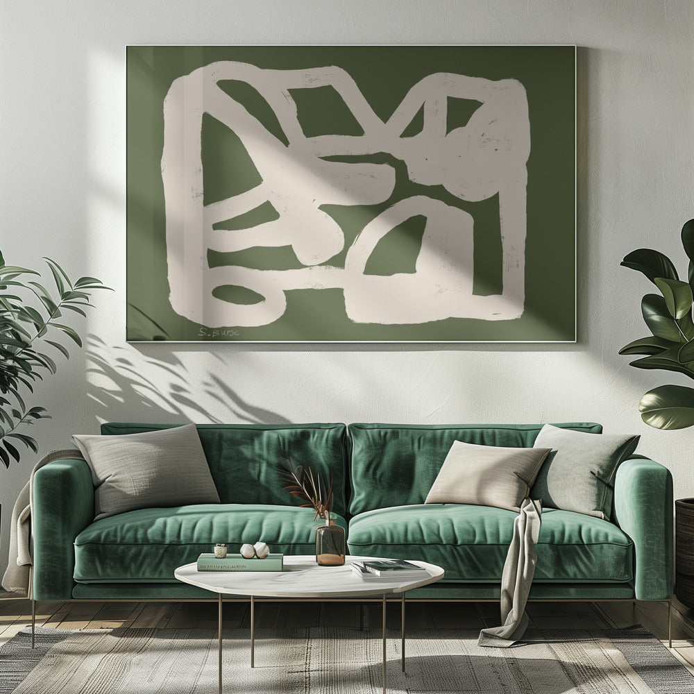 ABSTRACT Groen | Canvas