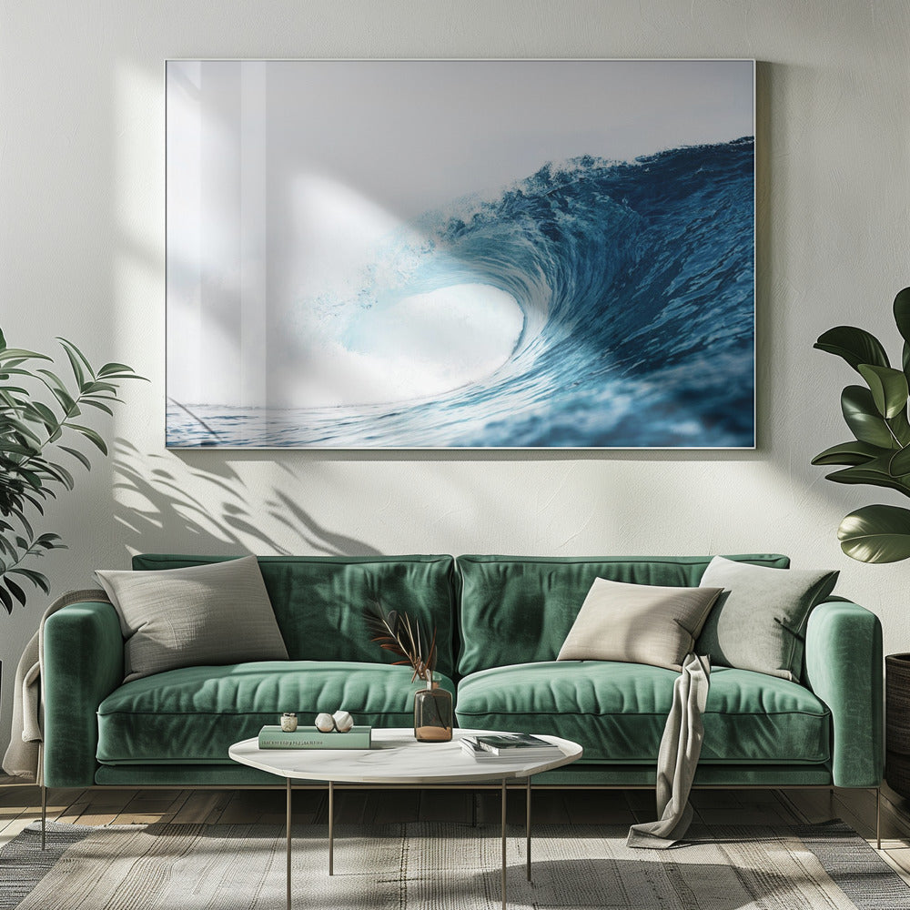 Blauwe Golf | Canvas