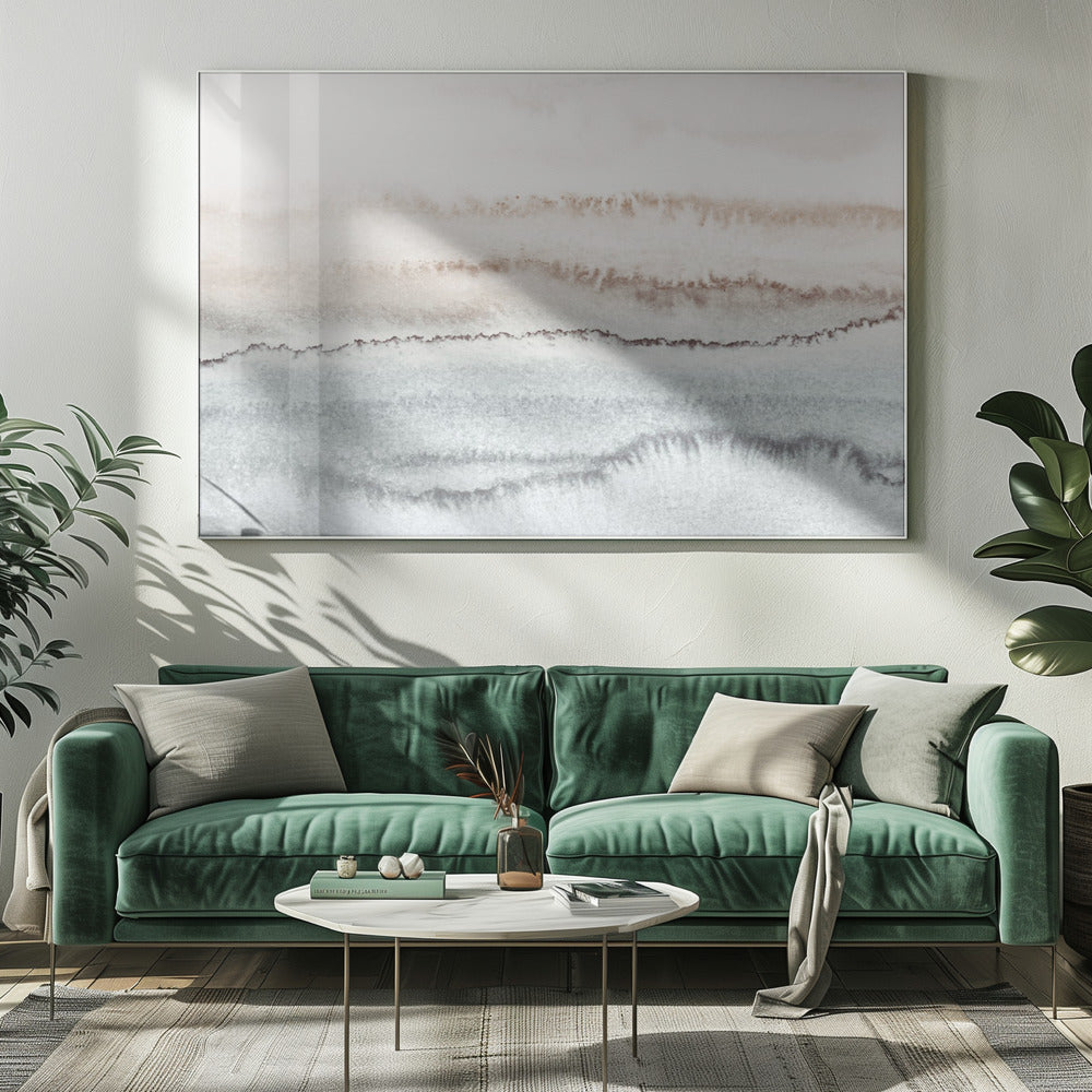 Binnen de getijden natuurlijk | Canvas