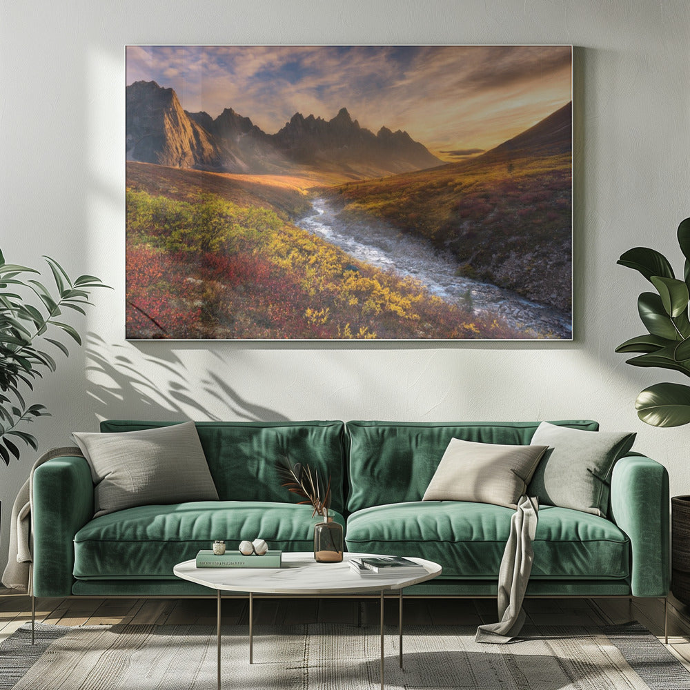 Bergparadijs | Canvas