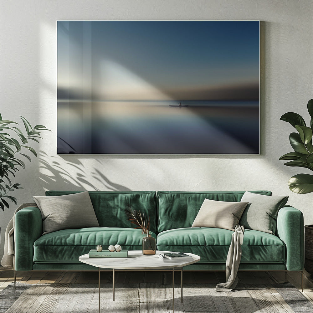 alleen ergens | Canvas