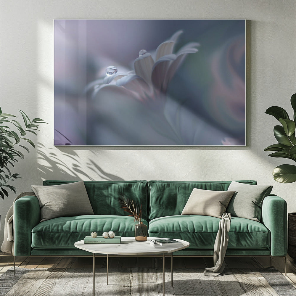 Achter gesloten ogen... | Canvas