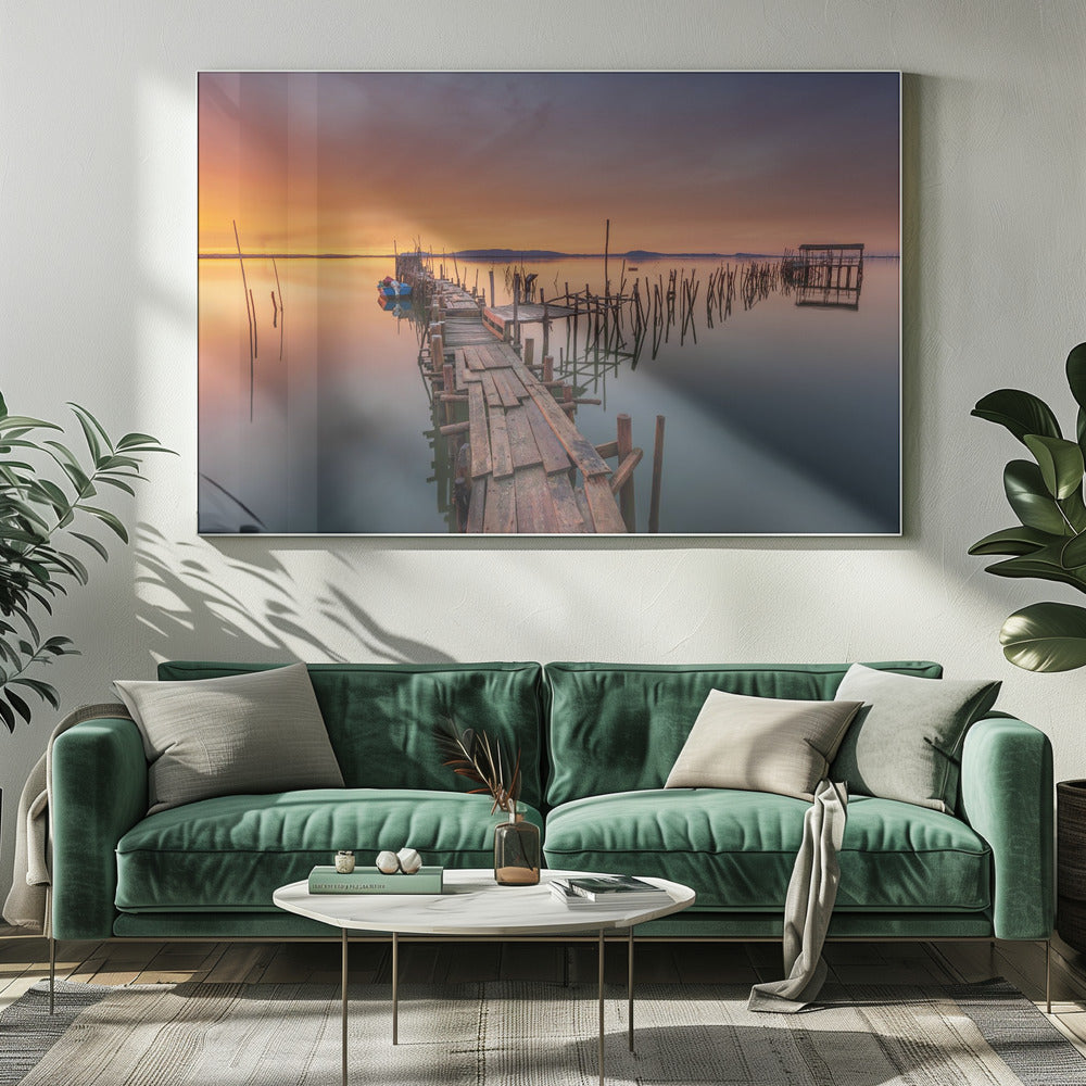 De laatste... Licht | Canvas