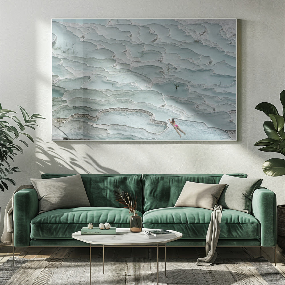 Turquoise Paradijs | Canvas