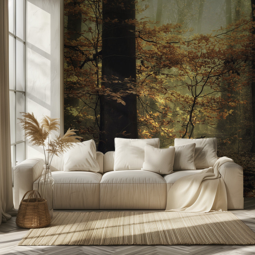Zachte herfst | Behang