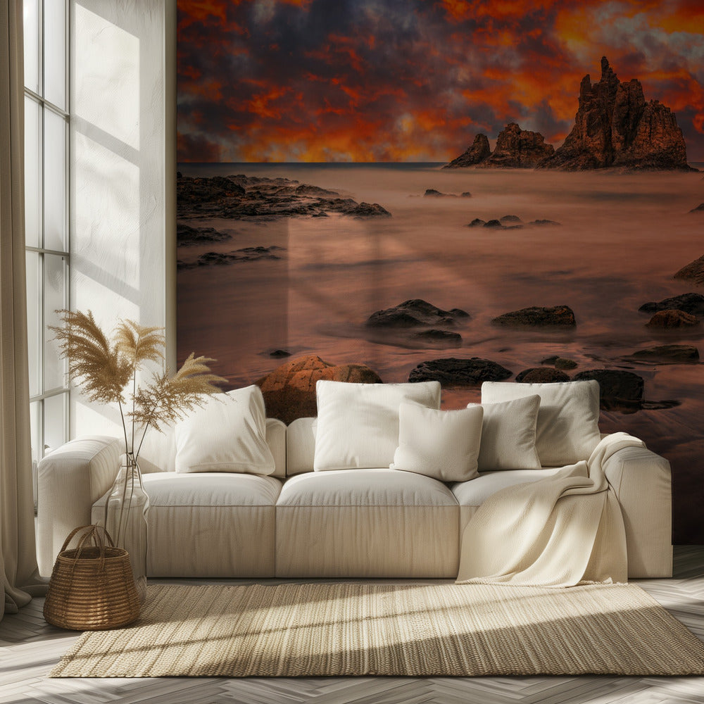 Canarische zonsondergang | Achtergrond