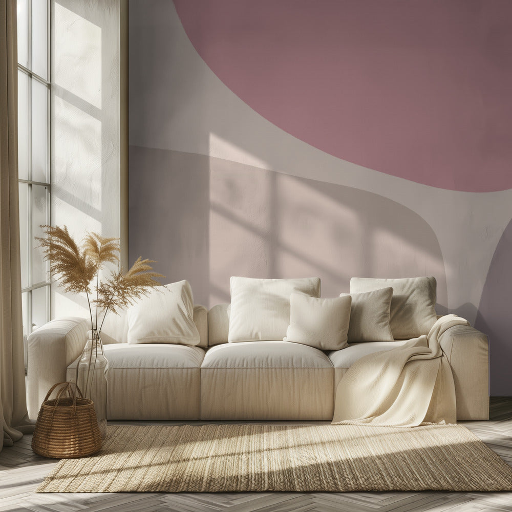 Kleurharmonie Stroom | Behang