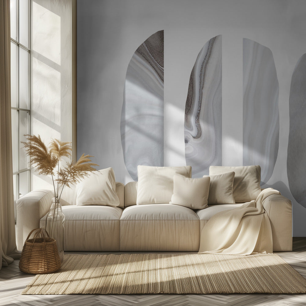 Marmeren fluisteringen | Behang