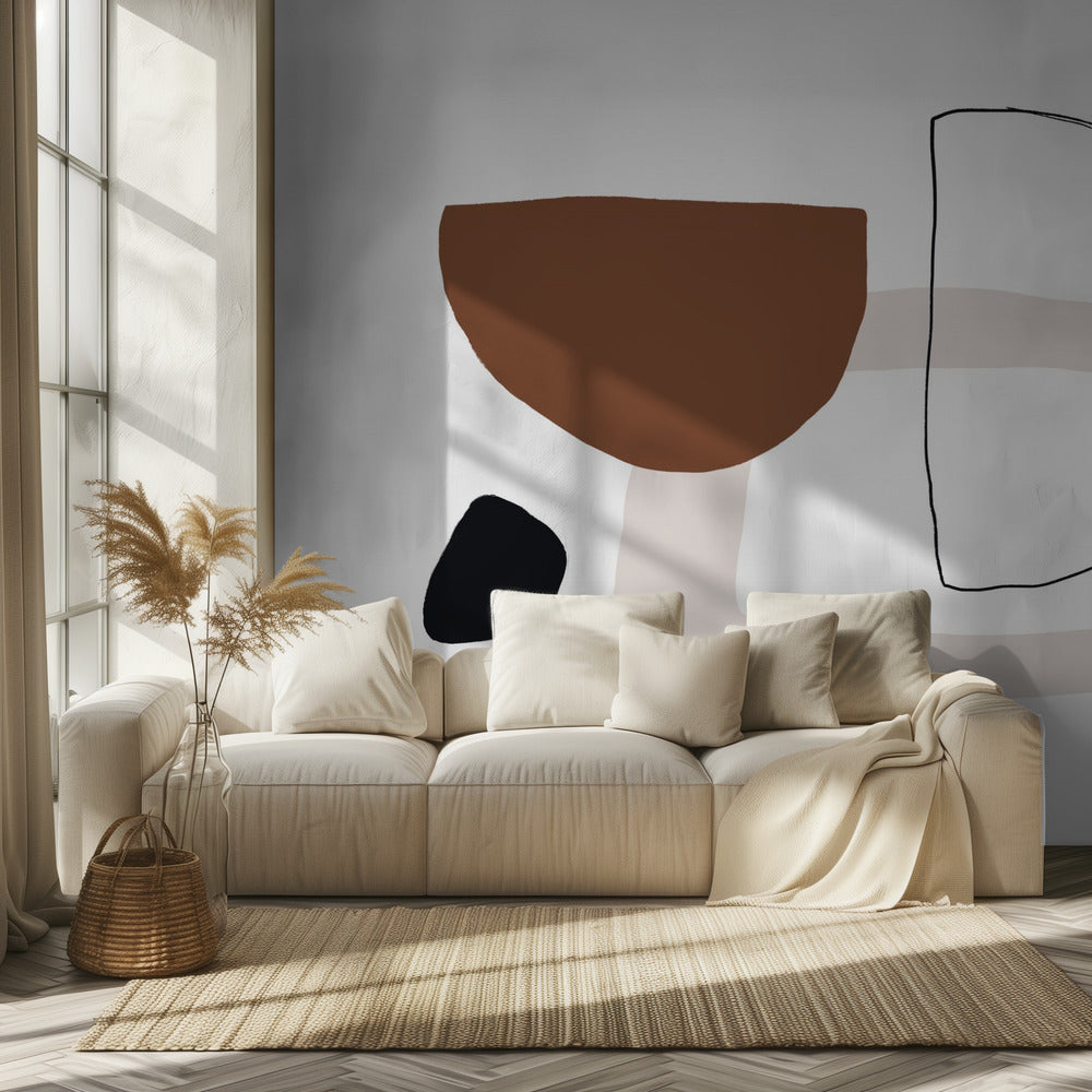 Minimale Harmonie | Behang