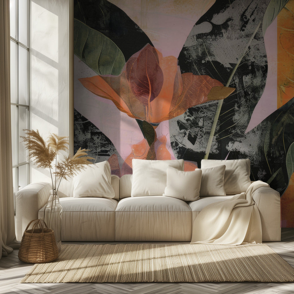 Tropische elegantie | Behang