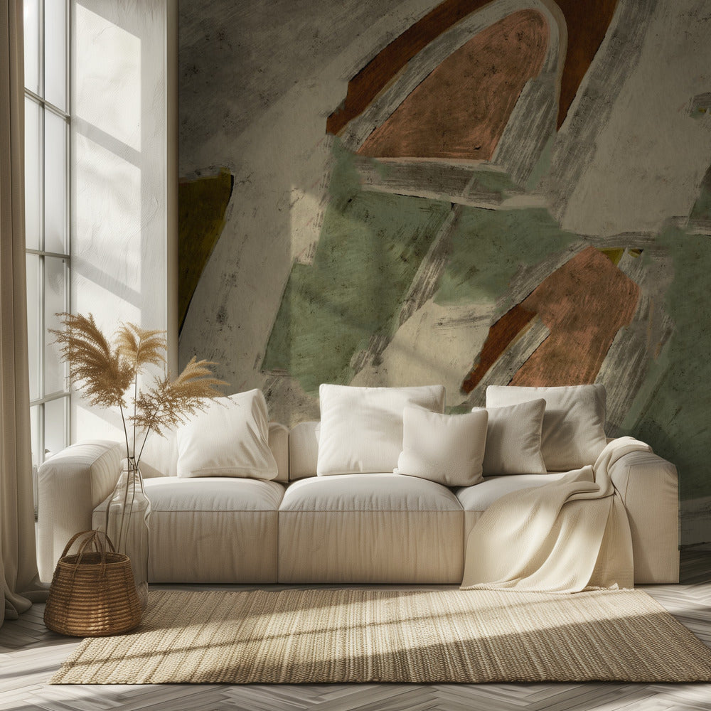 Abstracte harmonie | Behang