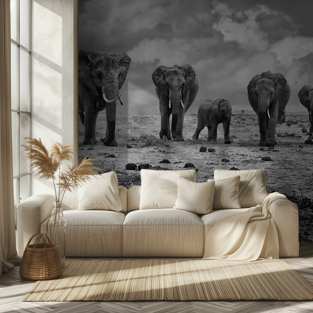 Grote Familie | Behang