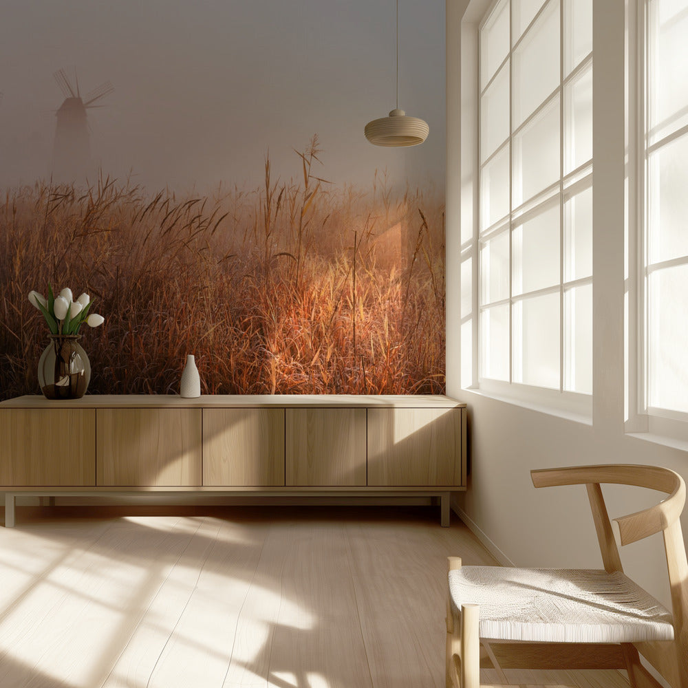 Ochtendmist | Behang