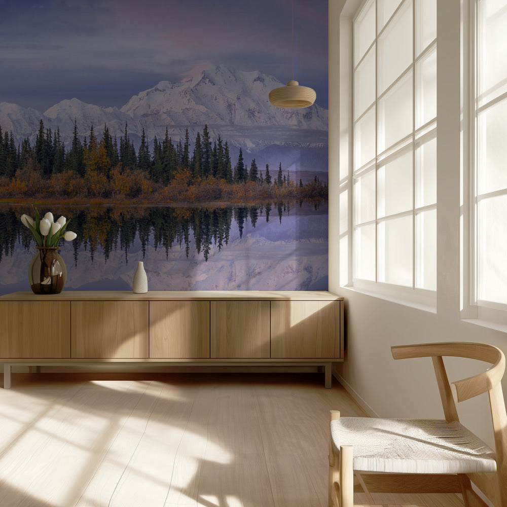 Denali Reflectie | Behang