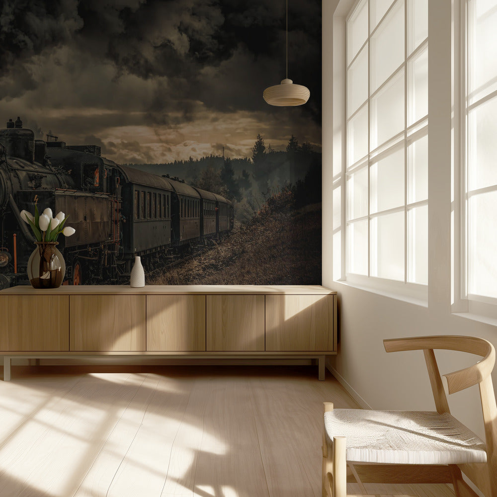 Goudzoekerstrein | Behang