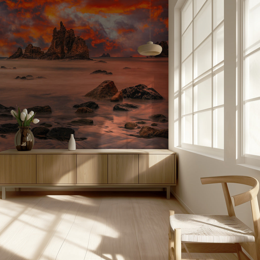 Canarische zonsondergang | Achtergrond