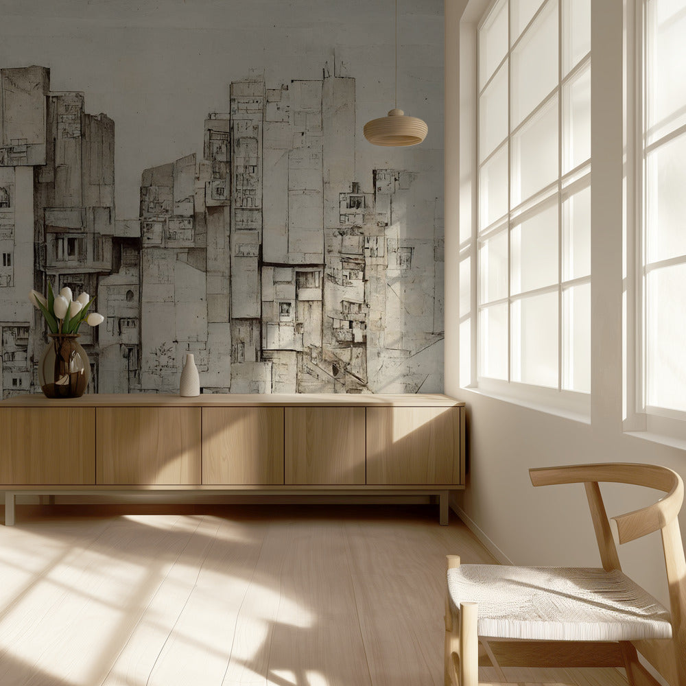 Stedelijke complexiteit | Behang