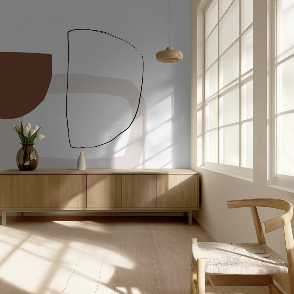 Minimale Harmonie | Behang
