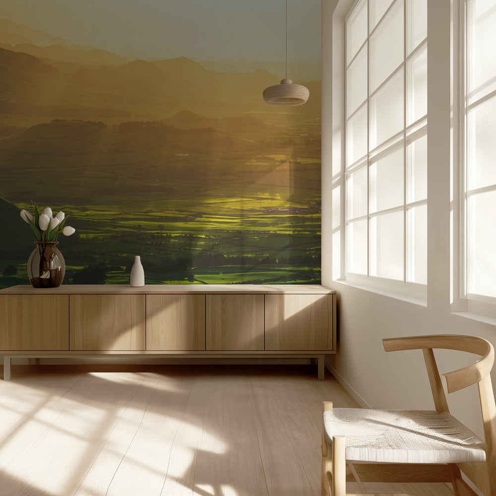 Stralen van hoop | Behang