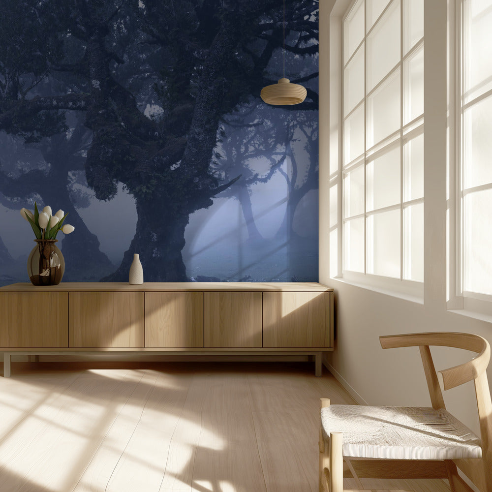 Blue Woods | Behang