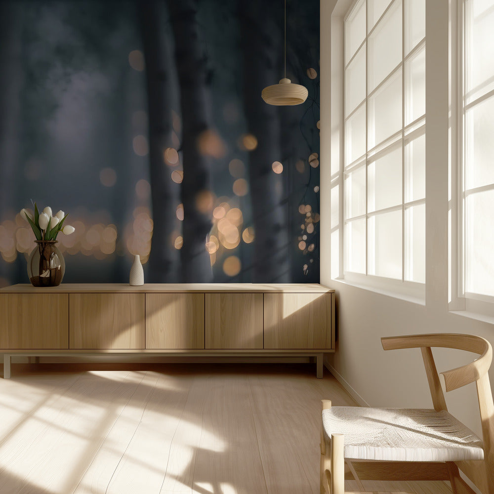 Betoverd Glow Forest | Achtergrond