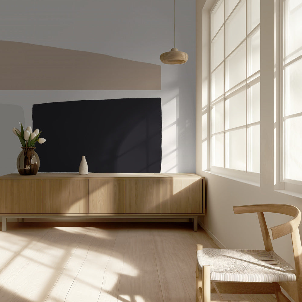 Geometric Shapes In Neutral Tones | Wallpaper