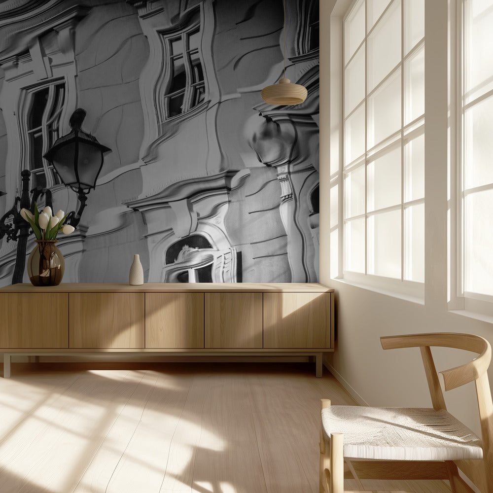 Meeuw reflectie | Behang