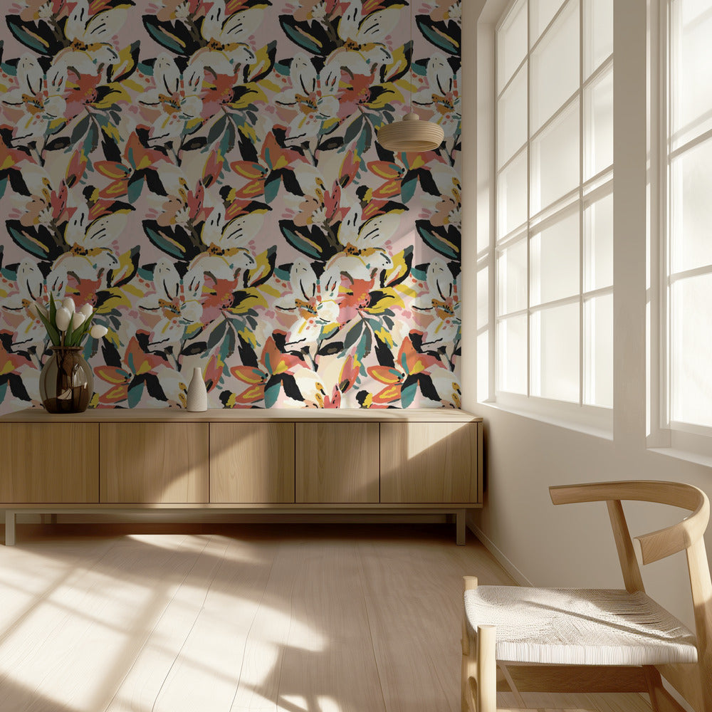 Floral Fusion Bliss | Behang