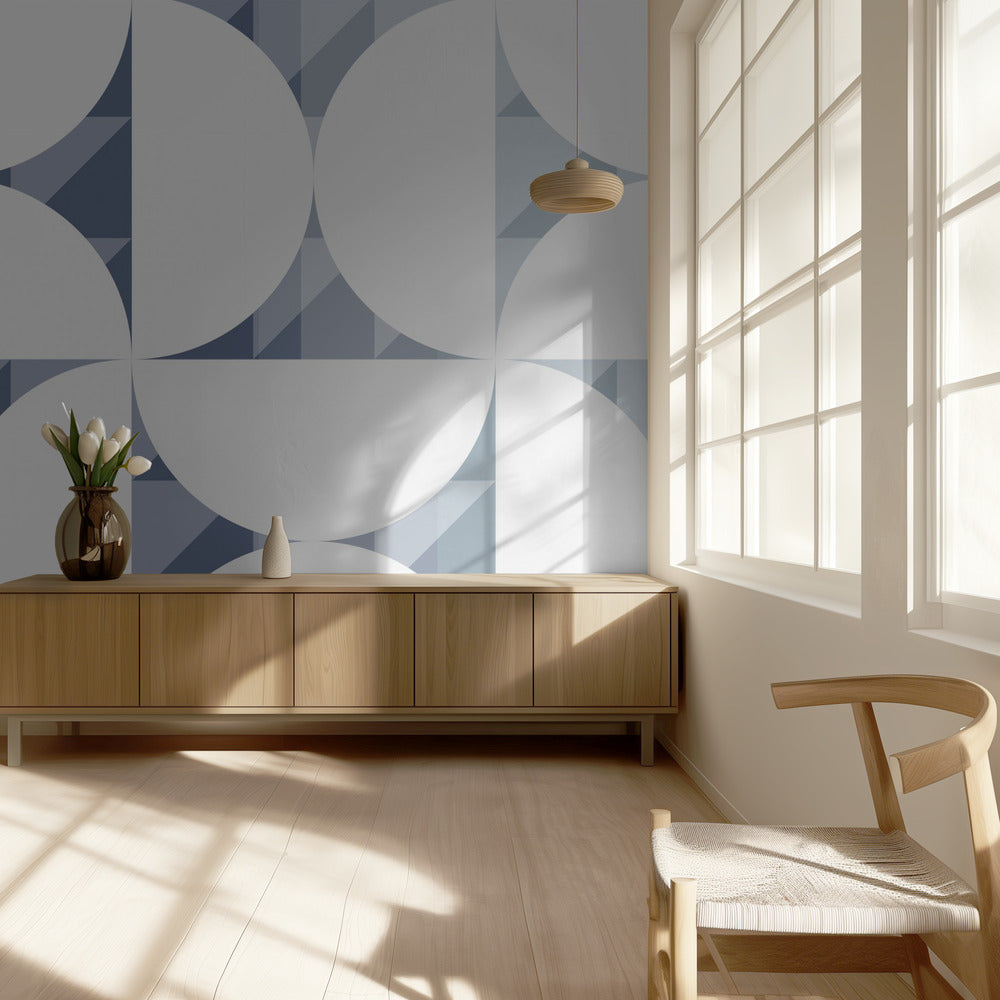 Geo Dubbel Patroon Nr. 4 | Behang