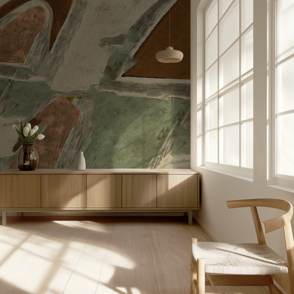 Abstracte harmonie | Behang
