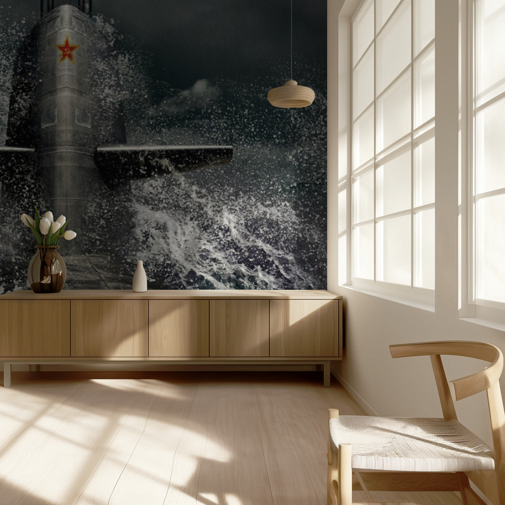 onderzeeër | Behang